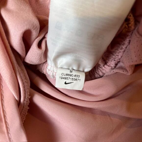 Nike Dri-Fit Running Shorts pink Mesh Sides Lined Size Medium - Picture 7 of 10